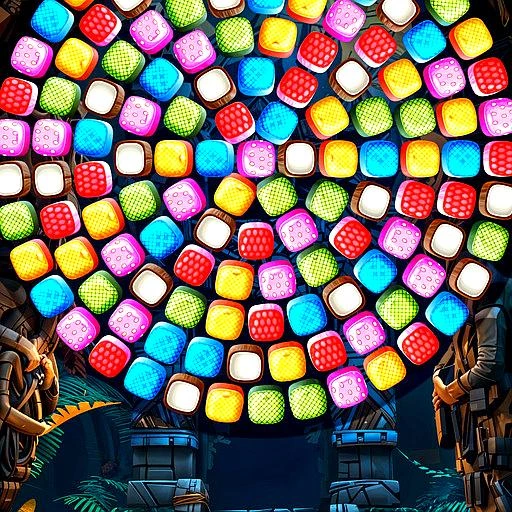Icon For Bubble Shooter Candy Wheel Level Pack Casual Game