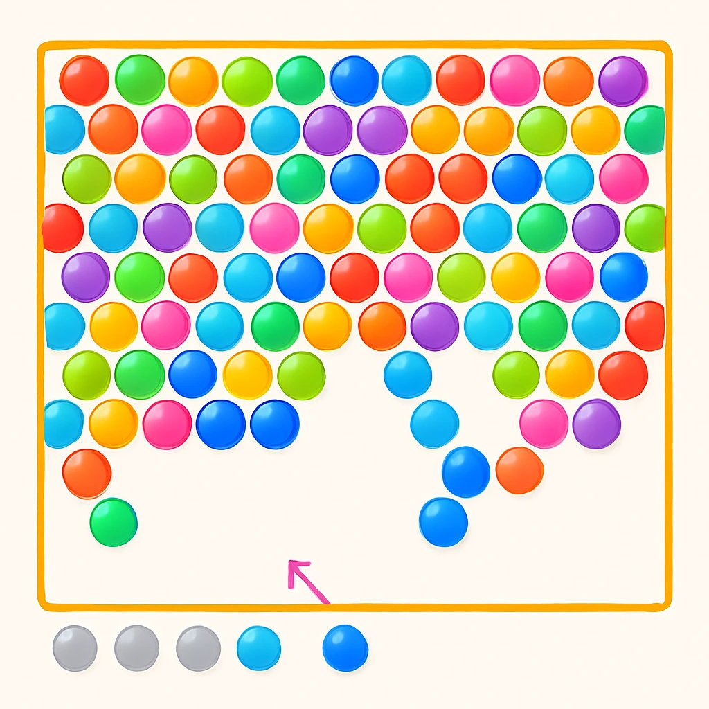 Icon For Bubble Shooter Colors Casual Game