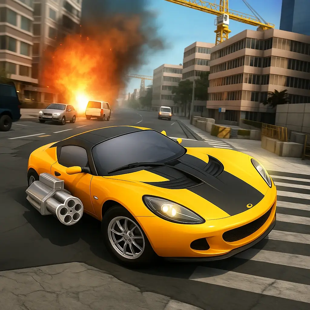 Burnin Rubber Crash n Burn Game Icon