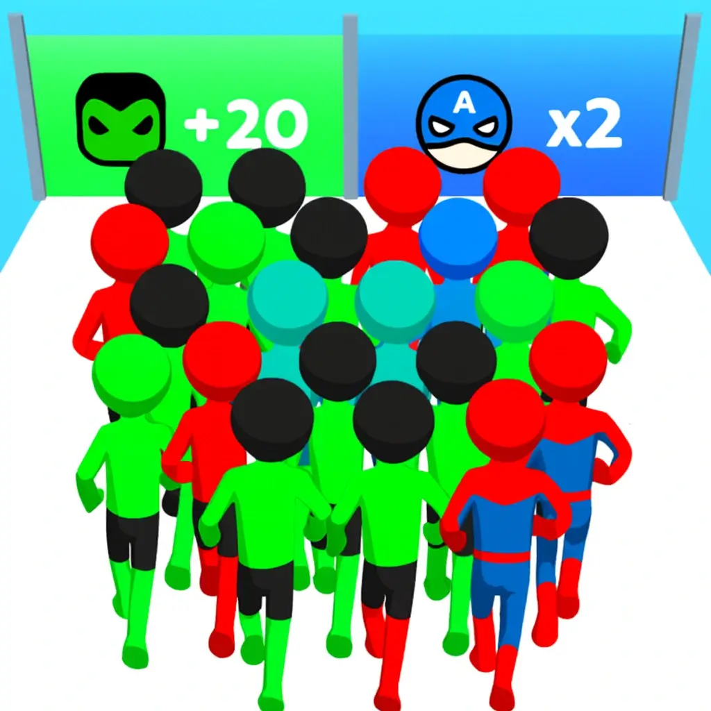 Icon For Count Masters Superhero Casual Game