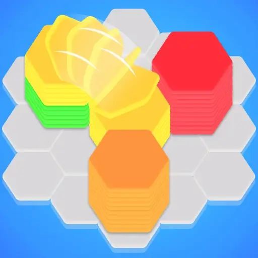 Hexa Stack Sort - Game Icon