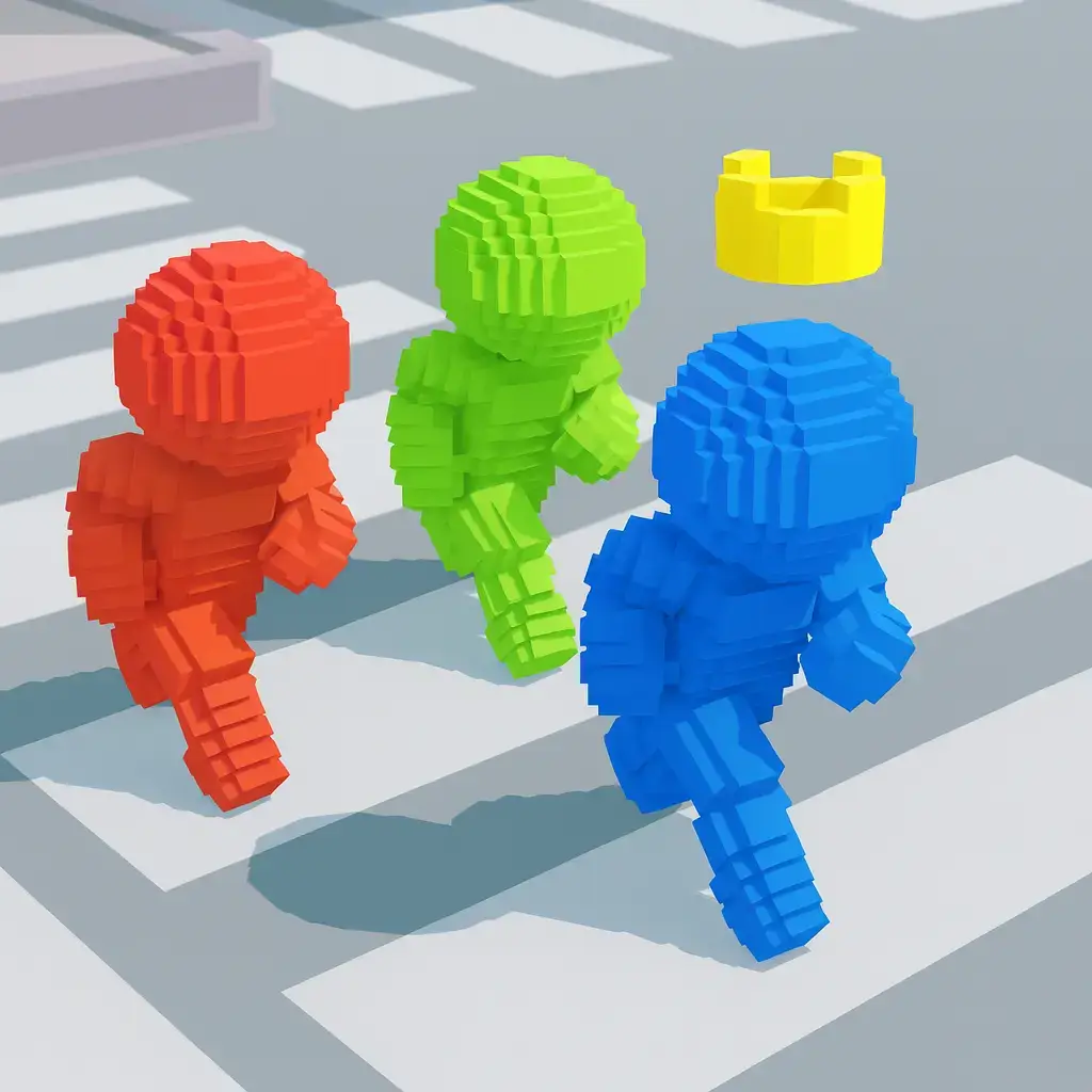 Icon For Pixel Bubbleman.io Casual Game