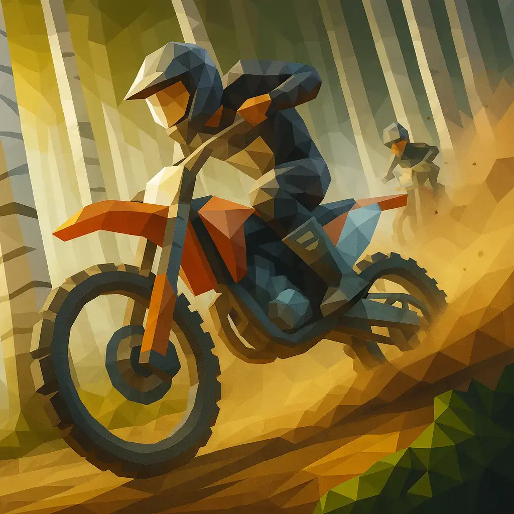 Icon For Unblocked Motocross Racing Racing Game