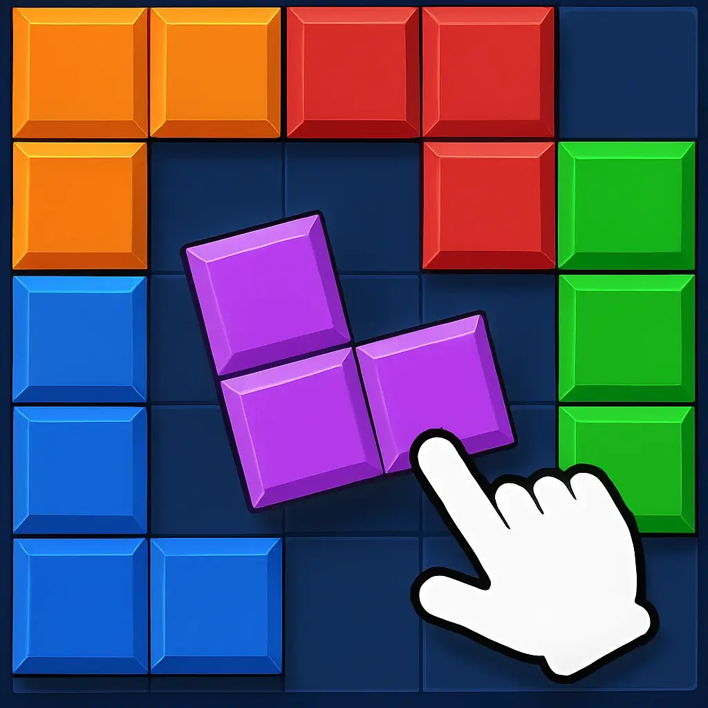 Icon For Block Up Casual Game