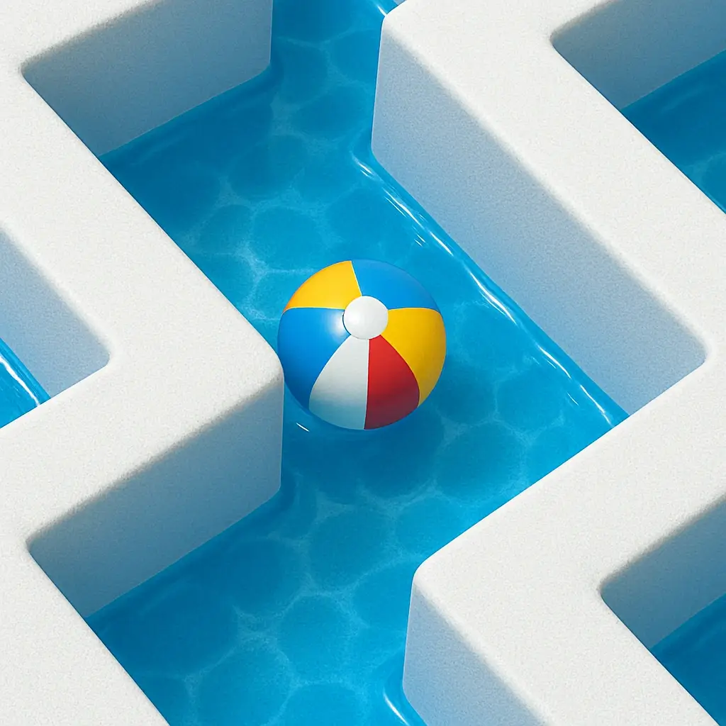 Icon For Summer Maze Casual Game