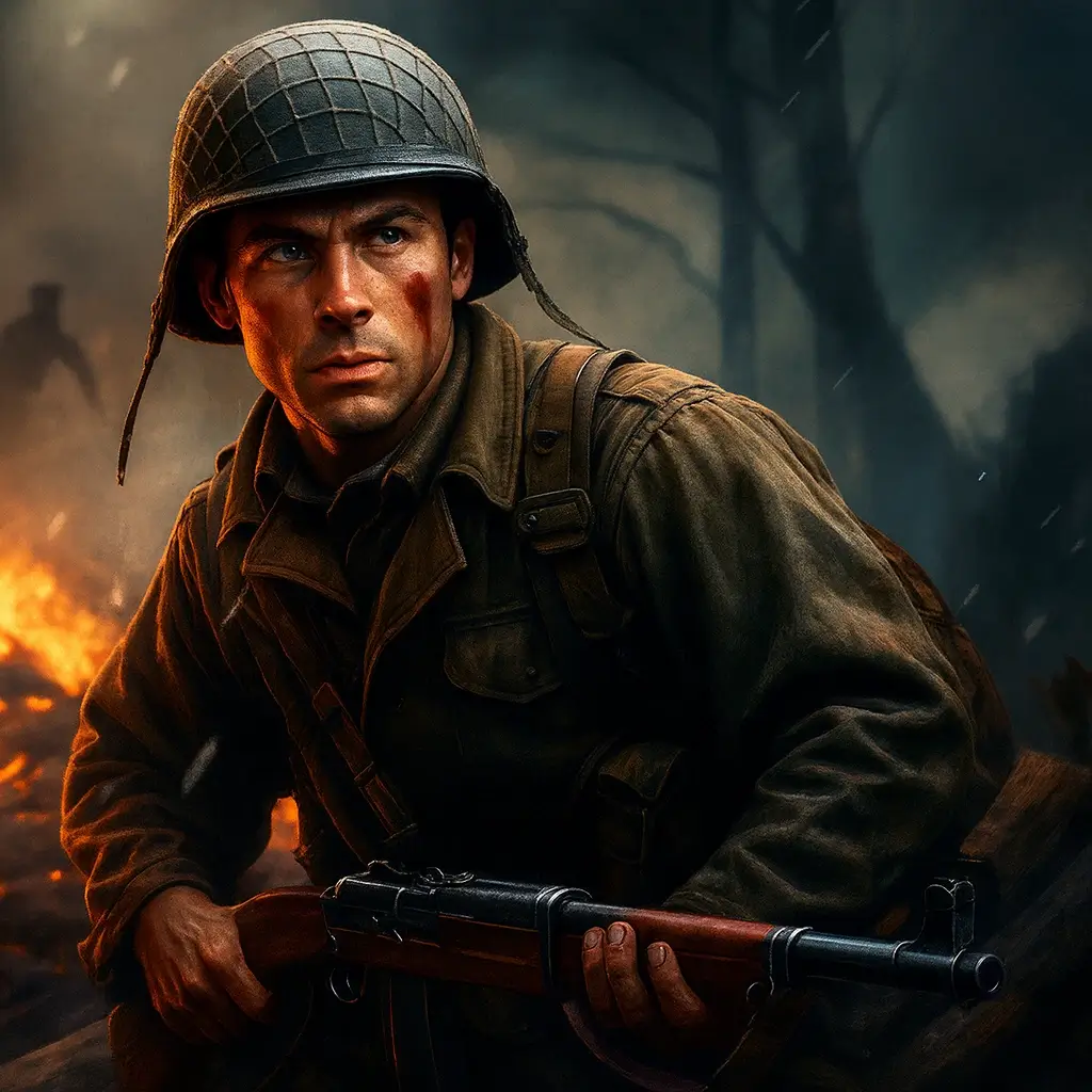 World War 2 Shooter Game Icon