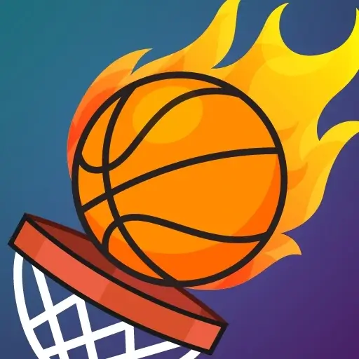 Icon For Basketball Run Shots Sport Game
