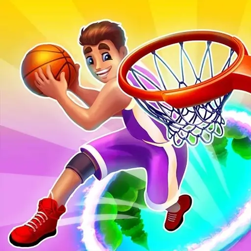 Hoop World 3D Game Icon